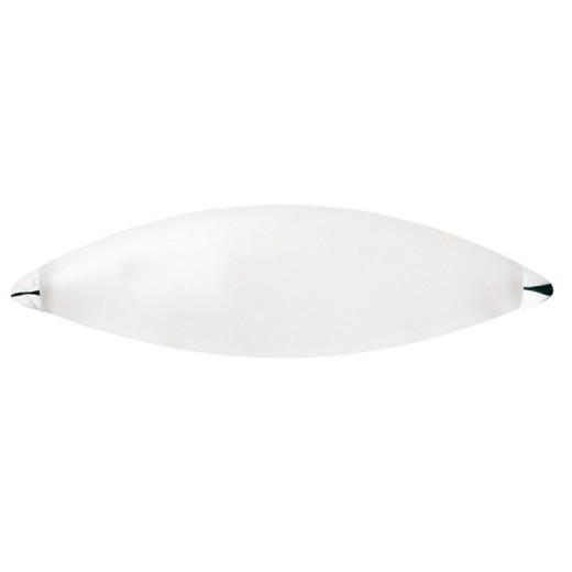 Απλίκα Η:275 Χρώμιο Drop W:275 H:75 Λευκό / Χρώμιο