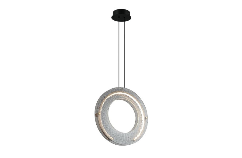 Μονόφωτο Φυμέ Tamara D:400 H:1440 Φυμέ/Μπρονζέ/Μαύρο