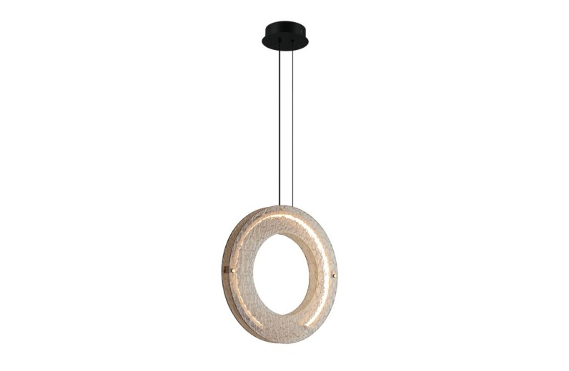 Μονόφωτο Μελί Tamara D:400 H:1440 Μελί/Μπρονζέ/Μαύρο