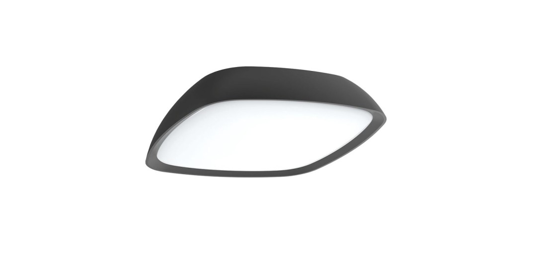 Πλαφονιέρα Cosmo L:250 H:60 Ανθρακί