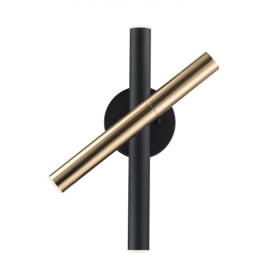 Φωτιστικό Τοίχου Ballet D:110 H:330 Μαύρο / Χρυσό