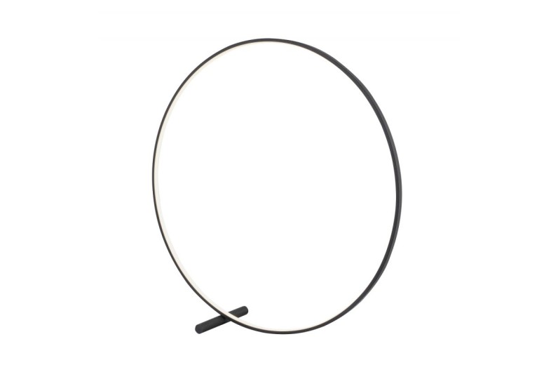 Φωτιστικό Δαπέδου Mαύρο Circle D:895 H:895 Μαύρο