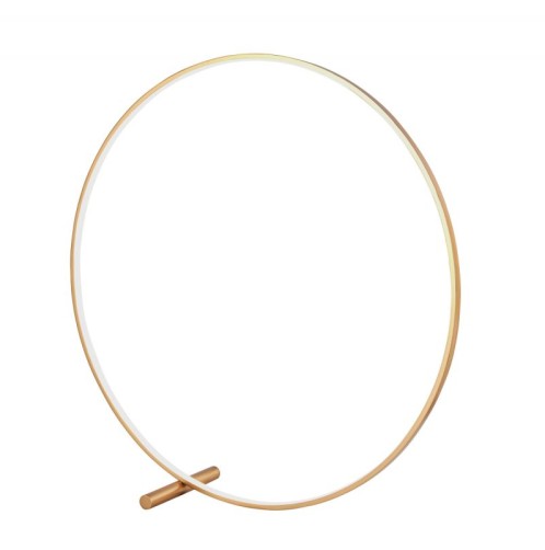 Φωτιστικό Δαπέδου Χρυσό Circle D:895 H:895