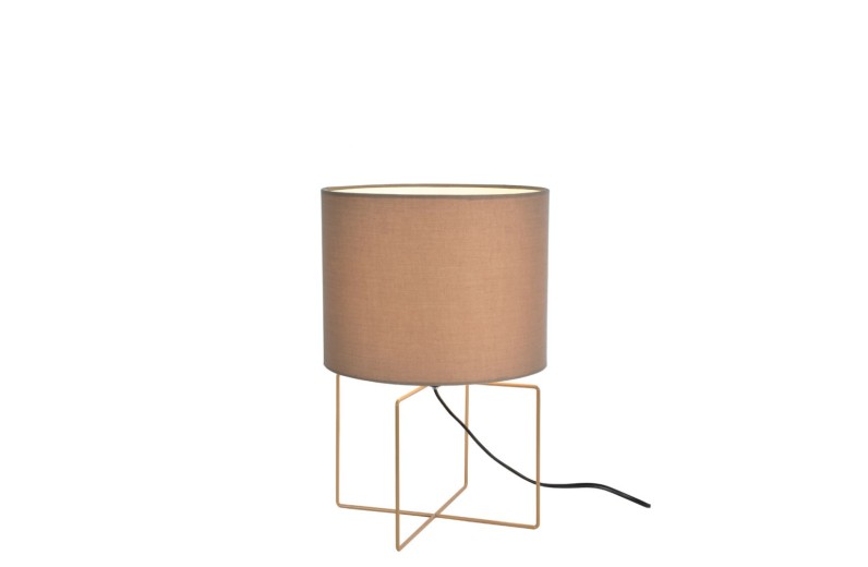 Επιτραπέζιο Φωτιστικό  Καφέ Rondo D:155 H:265