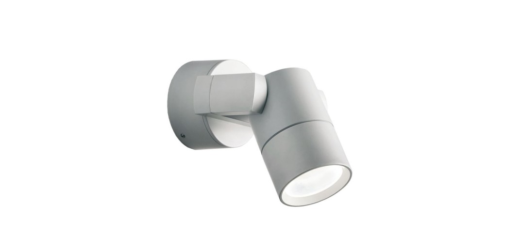 Σποτ Εξωτερικού Χώρο Ασημί Skiros D:60 H:130 Γκρι