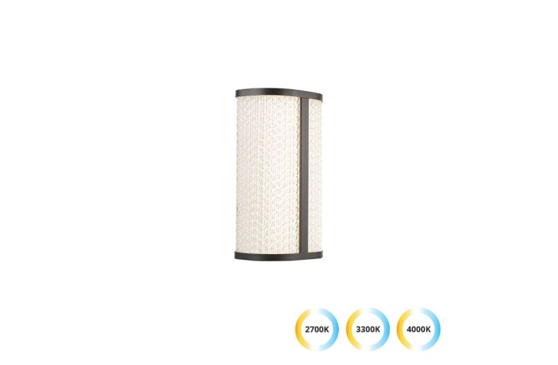 Φωτιστικό Τοίχου Briella L:300 H:165 Μαύρο