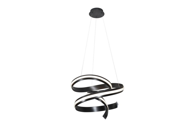 Κρεμαστό Φωτιστικό Arezia D:600 H:1200 Μαύρο