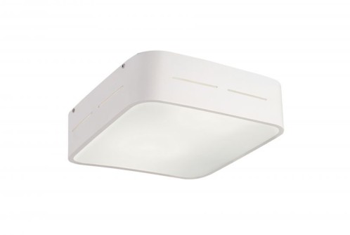 Πλαφονιέρα Λευκή 280X280 Terry L:280 H:80 Λευκό