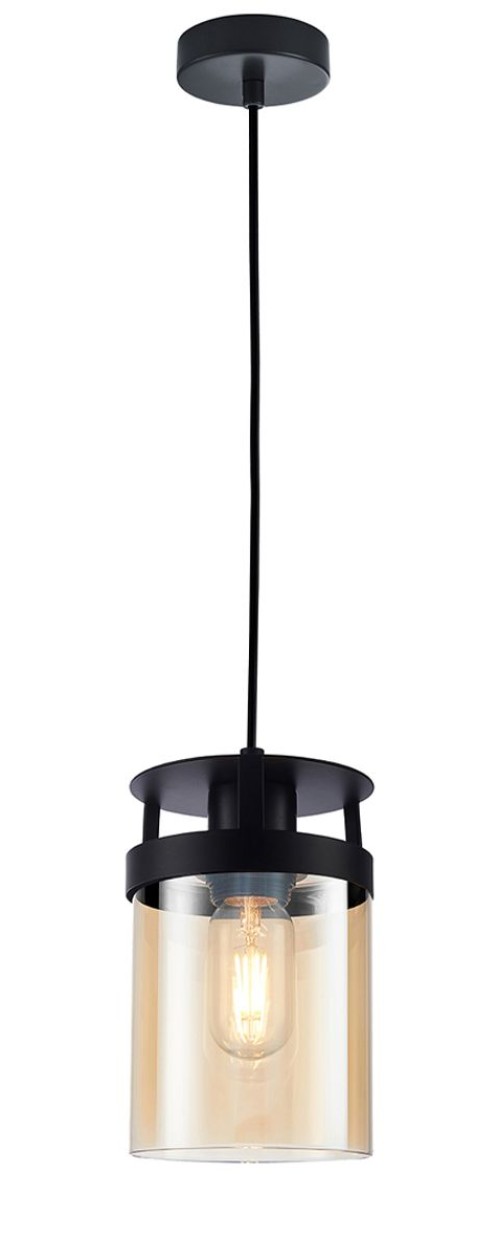 Μονόφωτο Betty D:125 H:1500 Μελί / Μαύρο