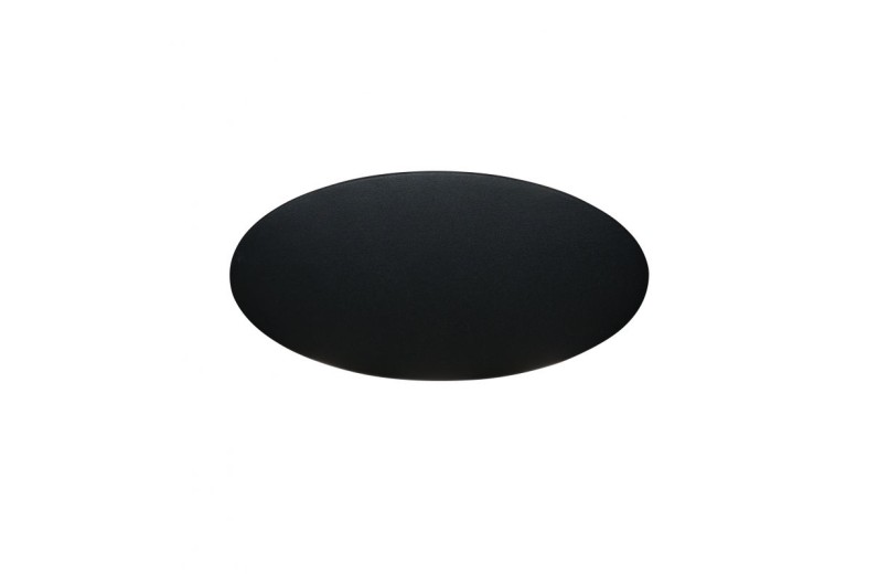 Απλίκα Oval Smooth L:180 H:90 Ανθρακί
