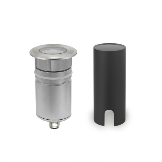 Φωτιστικό Χωνευτό Δαπέδου Φ45 Smart D:45 H:82 Inox