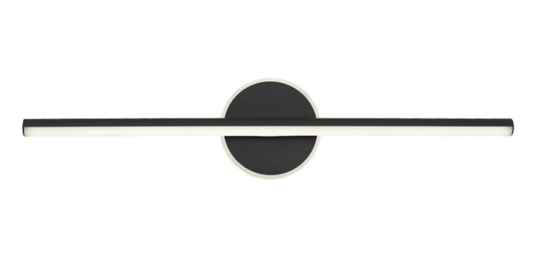 Φωτιστικό Τοίχου Μαύρο Camelia L:608