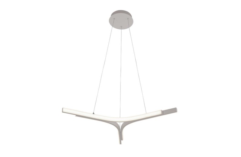 Κρεμαστό Φωτιστικό Alta D:700 H:1200 Ασημί