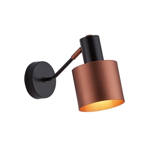 Απλίκα Dexter W:120 H:350 Μαύρο / Χαλκός