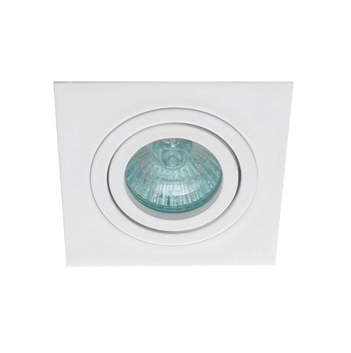 Σποτ Χωνευτό Λευκό Τετράγωνο Adj 92X92 Richard L:92 H:80min