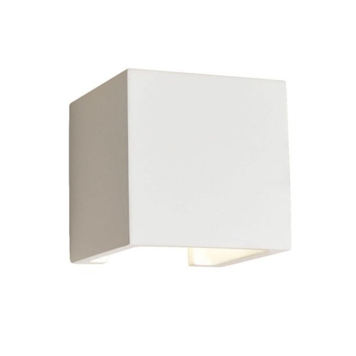 Απλίκα Cube Ceramic W:115 H:115 Λευκό