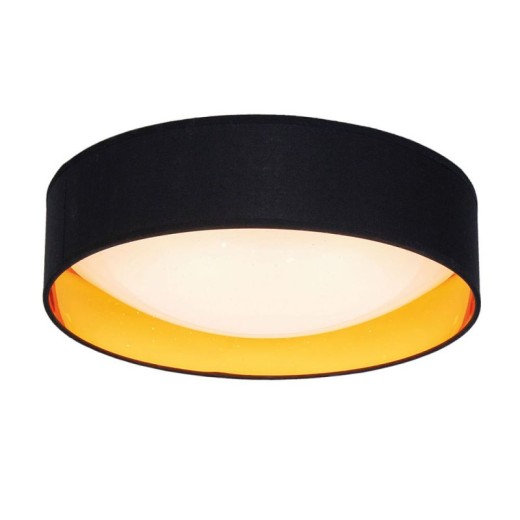 Πλαφονιέρα Alice D:400 H:100 Λευκό / Μαύρο