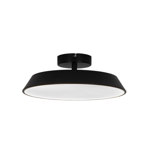 Φωτιστικό Οροφής Μαύρο Flat D:340 H:98
