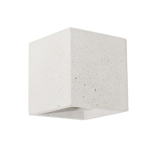 Απλίκα Λευκή Concrete W:115 H:115 Λευκό