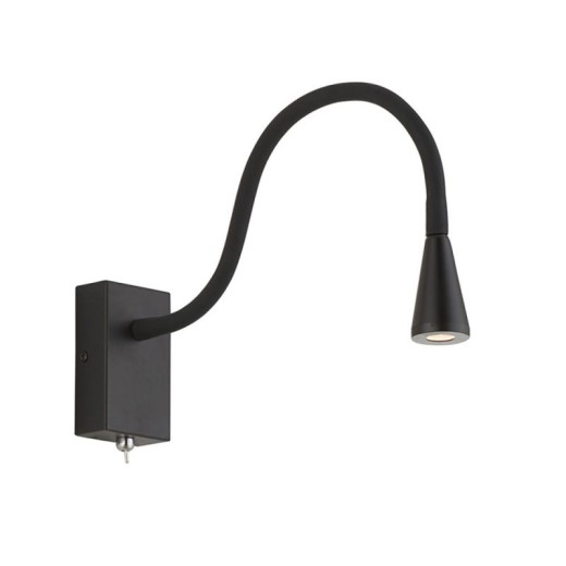 Απλίκα Led Μαύρη Koko W:60 H:100 Μαύρο