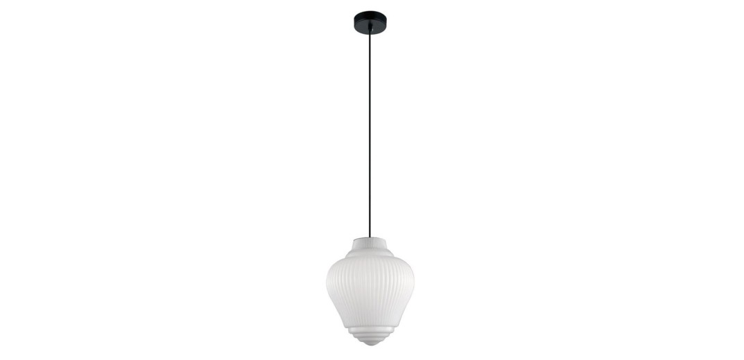 Μονόφωτο D:230 Boho H:1500 Λευκό / Μαύρο