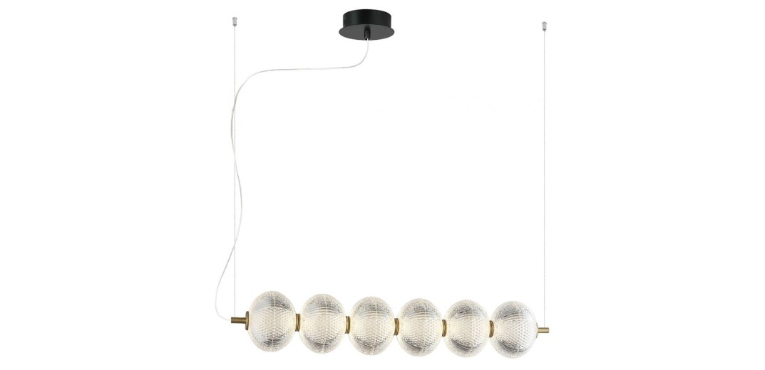 Ράγα Pellucid L:820 H:1120 Διάφανο / Χρυσό