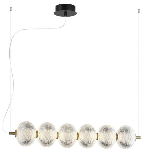 Ράγα Pellucid L:820 H:1120 Διάφανο / Χρυσό