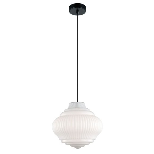 Μονόφωτο D:275 Boho H:1500 Λευκό / Μαύρο