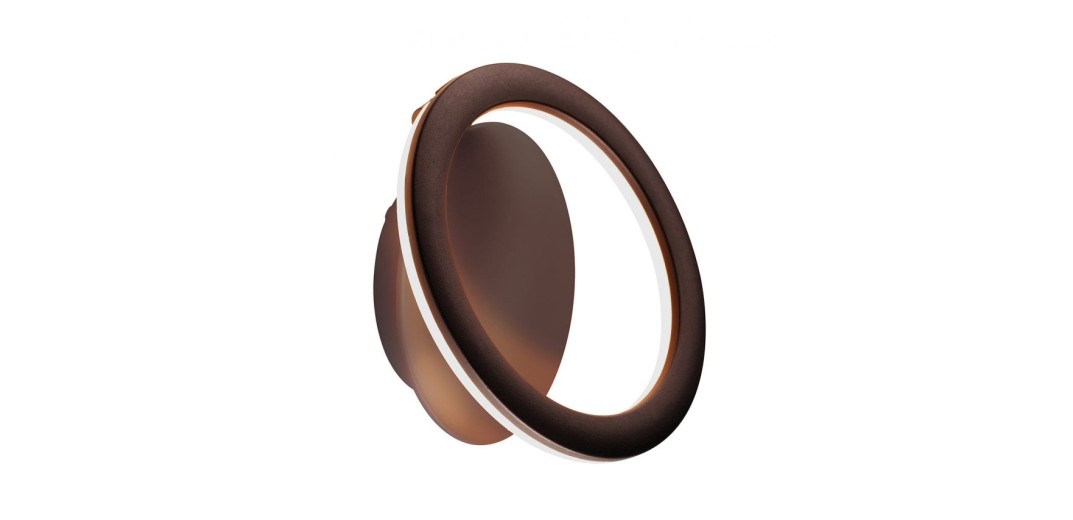 Φωτιστικό Τοίχου Palermo D:230 Καφέ