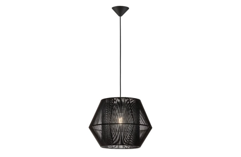 Μονόφωτο Μαύρο Zaira D:400 H:1350, h: 300