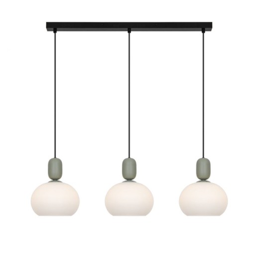 Ράγα Valisia L:820 H:1500 Λευκό/Πράσινο/Μαύρο