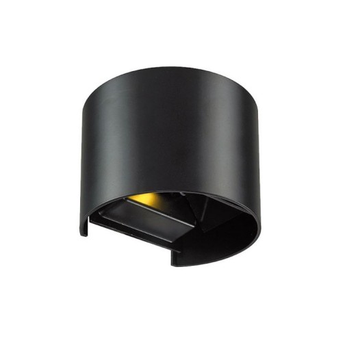 Απλίκα Μαύρη Στρογγυλή Greg W:135 H:95 Μαύρο