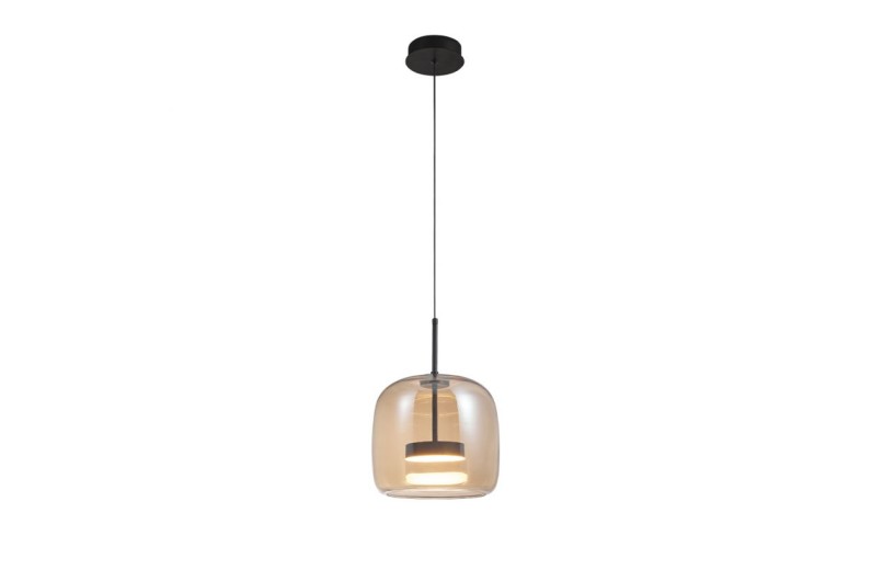 Μονόφωτο Μελί D:260 Deco H:1200 Μελί / Μαύρο