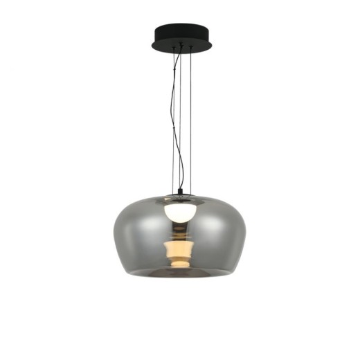 Μονόφωτο Φυμέ Nadia D:380 H:1500 Φυμέ/Μαύρο