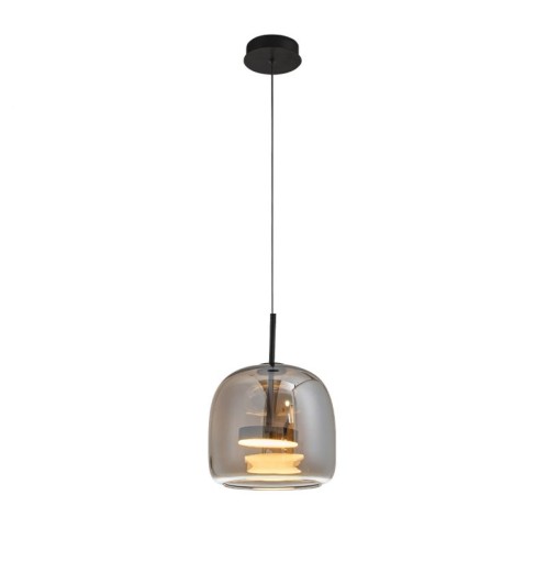 Μονόφωτο Φυμε D:260 Deco H:1200 Φυμέ / Μαύρο