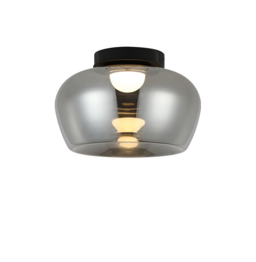 Φωτιστικό Οροφής Φυμέ D:380 Nadia H:253 Φυμέ/Μαύρο