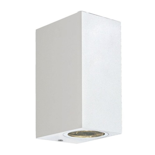 Απλίκα 2/Φωτη Λευκή Τετράγωνη Tilos W:70x70 H:150 Λευκό