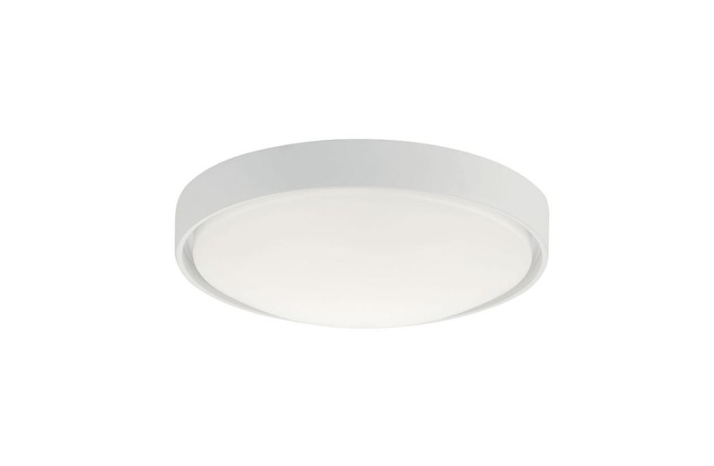 Πλαφονιέρα D:300 Yara H:80 Λευκό