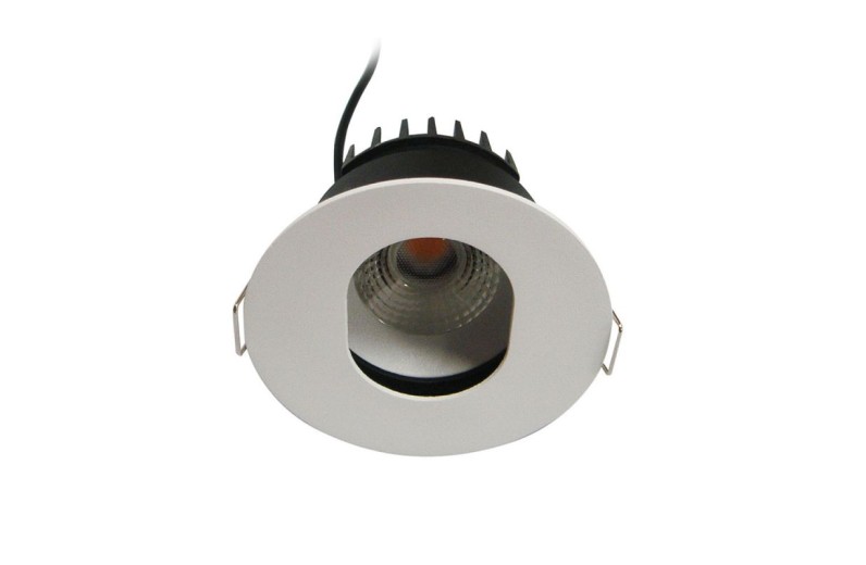 Λευκή Pin Hole Βάση-Απαιτείται LED Module D:90 Hmin:70 Λευκό