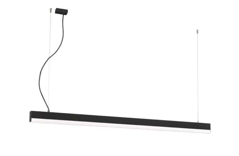 Γραμμικό Κρεμαστό Μαύρο 3000K Aria L:1500 H:1200