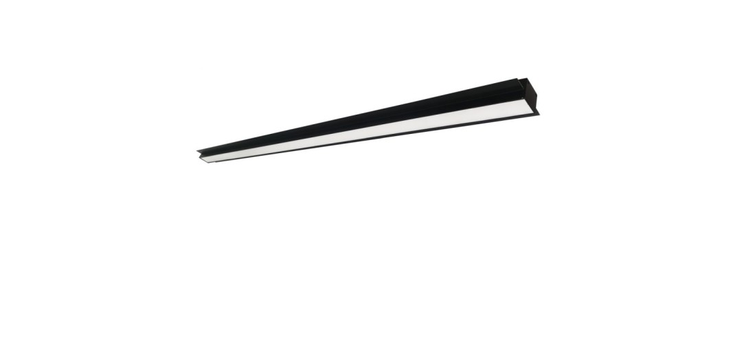 Γραμμικό Χωνευτό Trimless L2260 4000K Μαύρο Sasa L:2260 H:33