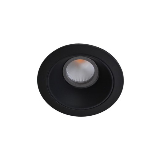 Χωνευτό Σποτ Μαύρο 12W 2700K-3000K-4000K 38° Alea D:85 H:76