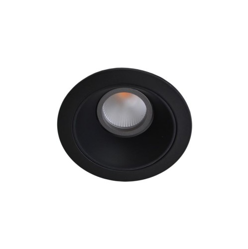 Χωνευτό Σποτ Μαύρο 12W 2700K-3000K-4000K 38° Alea D:85 H:76