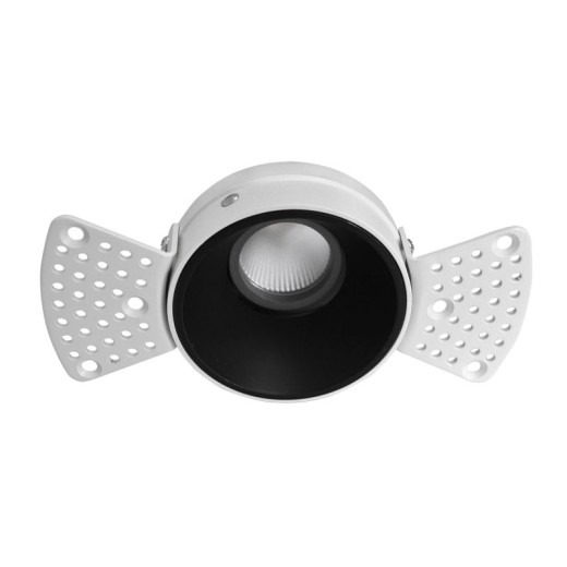 Trimless Σποτ Μαύρο 12W 3000K 38° Alea L:150 H:83