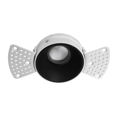 Trimless Σποτ Μαύρο 12W 3000K 38° Alea L:150 H:83