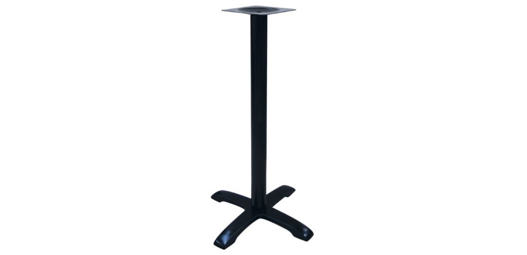 KINO Βάση Τραπεζιού BAR 4-Νυχη, Μαντέμι Μαύρο (9,60 Kg) (2τμχ)