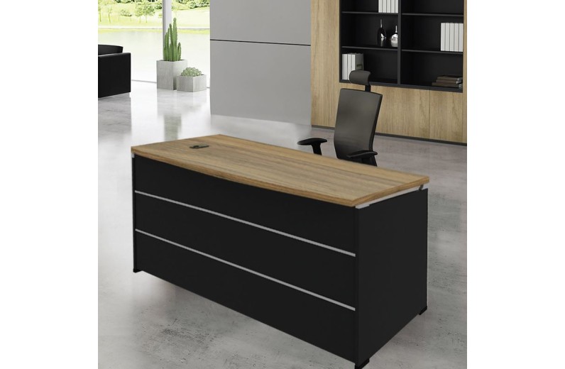 PROJECT Γραφείο Απόχρωση Sonoma - Γκρι Ανθρακί