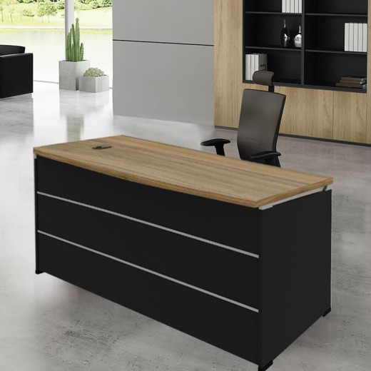 PROJECT Γραφείο Απόχρωση Sonoma - Γκρι Ανθρακί