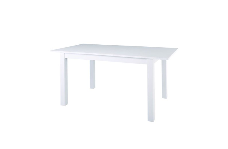 MILLER Τραπέζι Τραπεζαρίας - Κουζίνας Eπεκτεινόμενο Ξύλο Άσπρο