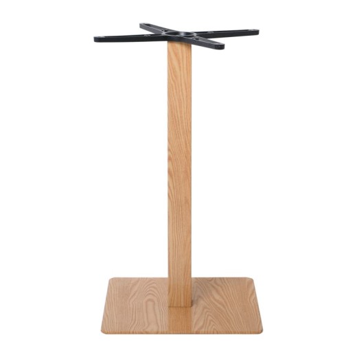 PRATO Βάση Τραπεζιού Μέταλλο Απόχρωση Ξύλο Φυσικό (11,85kg) (2τμχ)